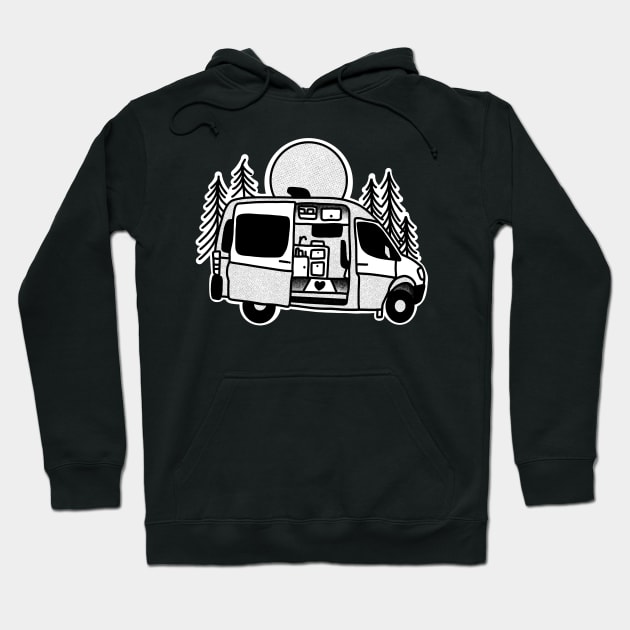 Sprinter van conversion Hoodie by Tofuvanman